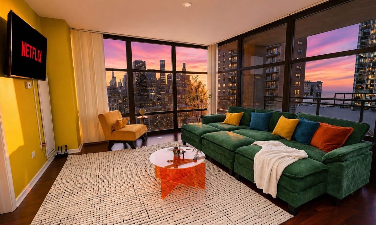 The Loop Hotel | 24th Floor 2BR Luxury Skyline Grant Park