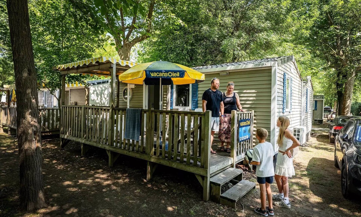 Chaparon House | Camping L'Idéal * - Comfort Mobile Home 3 Rooms 4 People