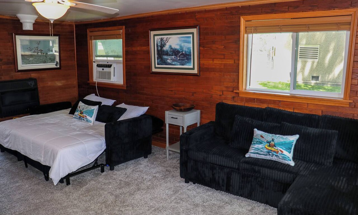 Fond du Lac Apartment | Cottage on Lake Winnebago with Boat & WaveRunner Rentals next door.