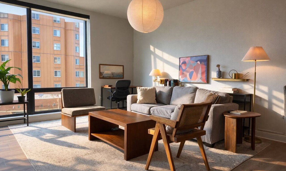 Lower East Side Apartment | East Side Luxury 1BR Apt - Near Brady St with Balcony and Lounge - Sleeps 4