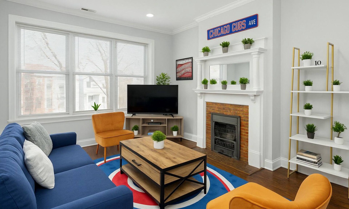 Lakeview Apartment | Game Day Getaway - 3BR in Vibrant Wrigleyville