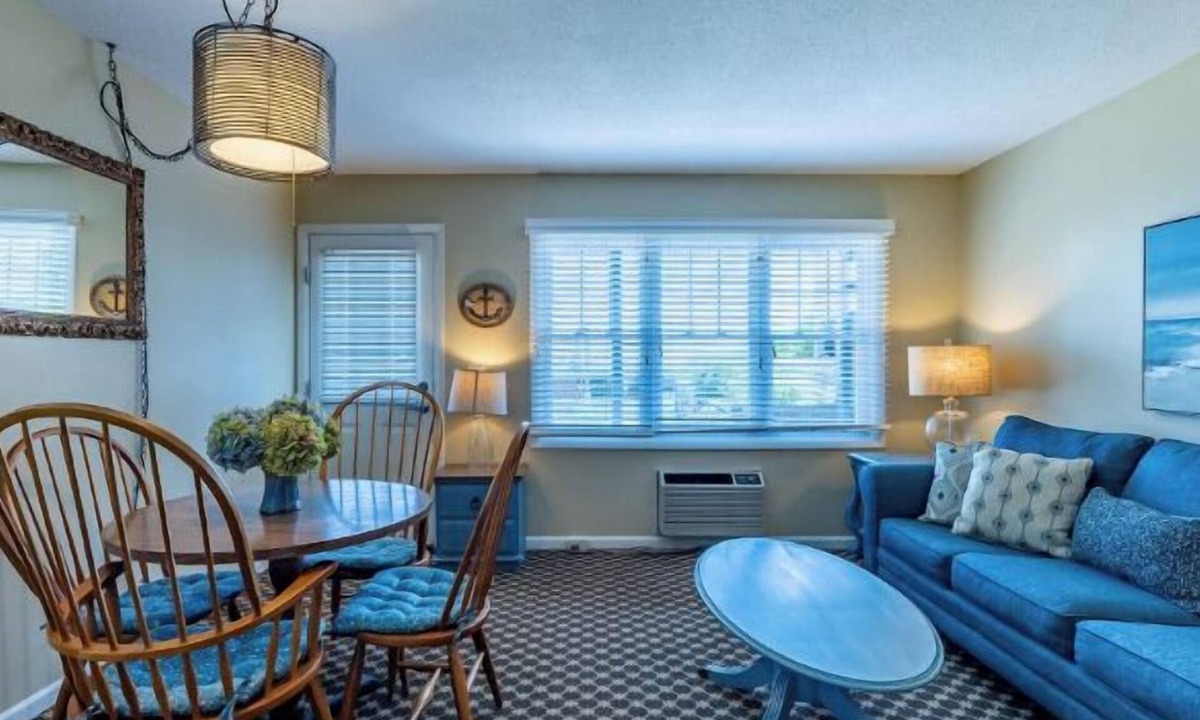 Whitehall Resort | Ground-level, lakefront, large studio