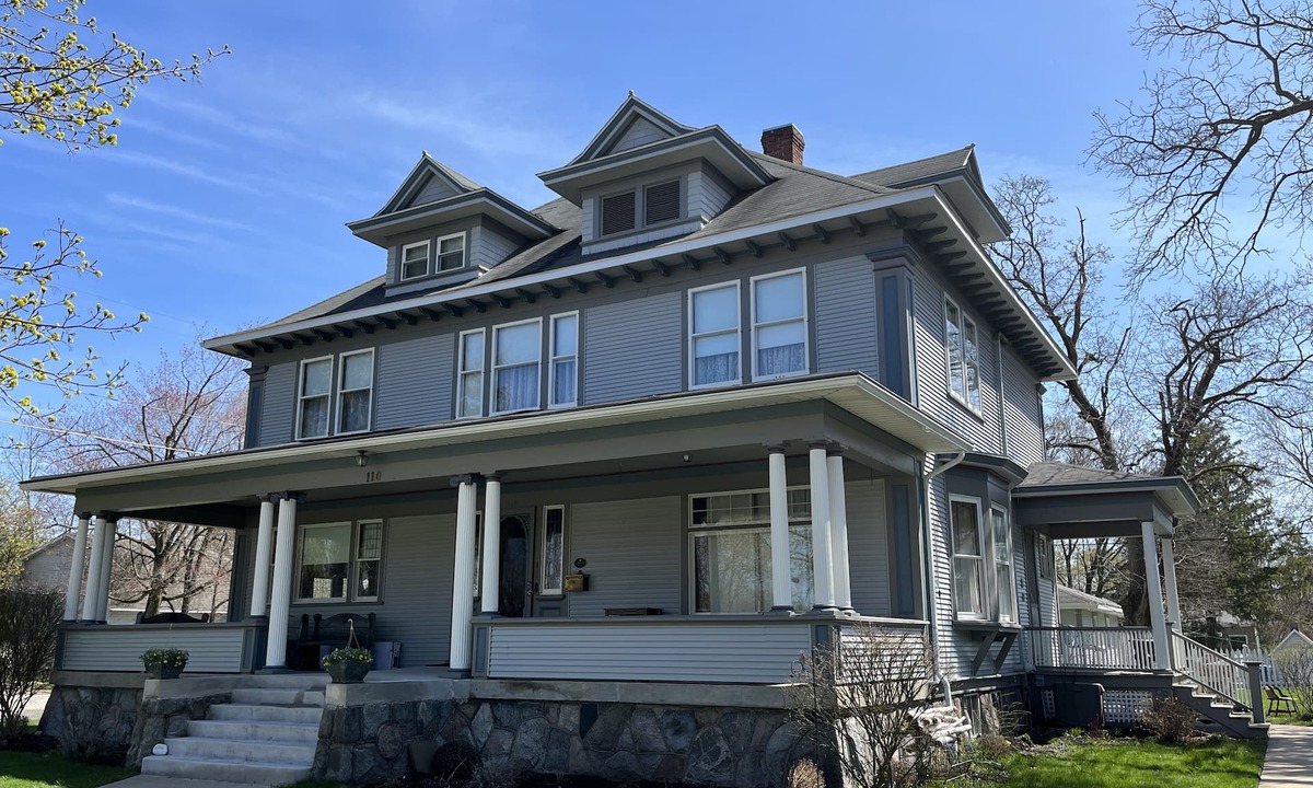 Scottville House | Historic home located just 10 minutes from the beaches of Lake Michigan