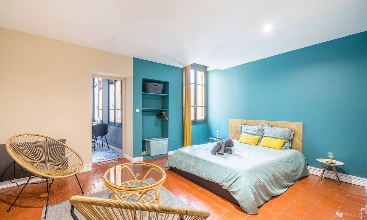Nimes City Centre Apartment | L’Escapade Nîmoise - grand studio centre Nîmes