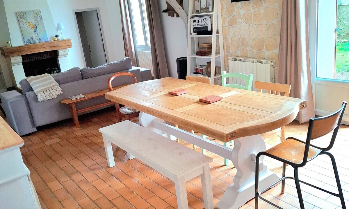 Maslives House | Large Family House 10pers - Garden and quiet - Near Chambord & Zoo Beauval