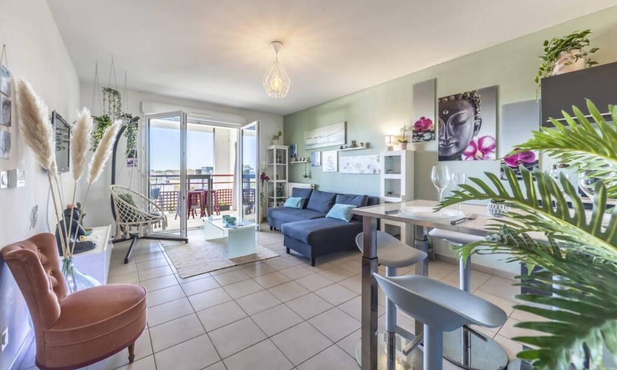 Boucau Apartment | Le Lodge de Boucau - T2 with Balcony