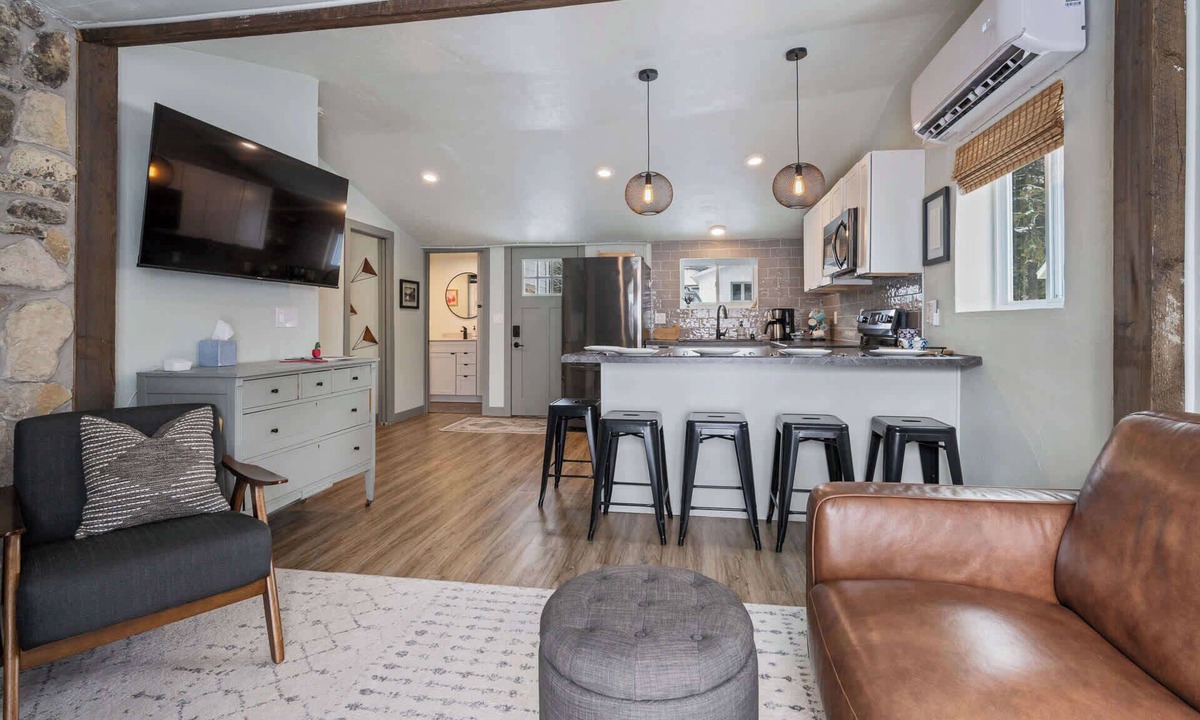 Jacksonport Cottage | Little White Cottage Lake Michigan sandy beach