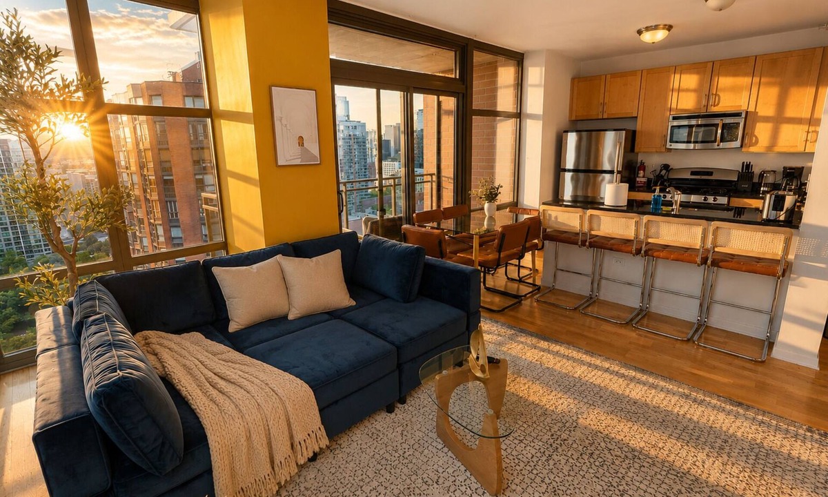 The Loop Hotel | Luxury 21st floor Skyline Views near Grant Park