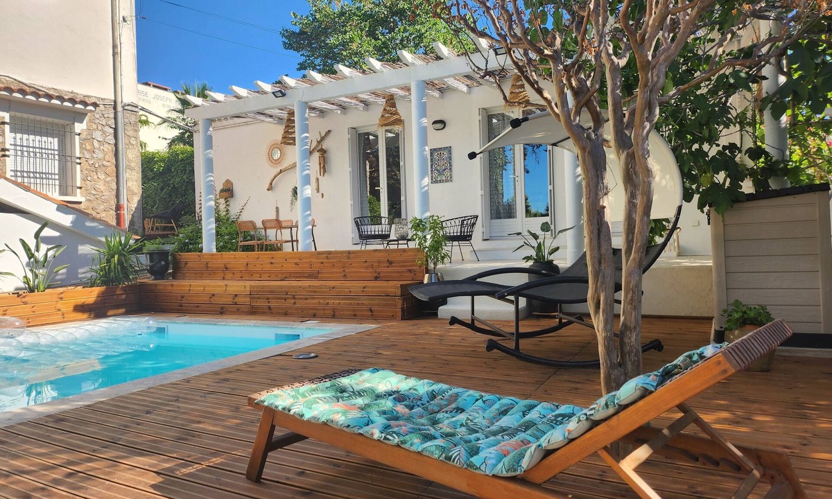 Beziers Villa | Maisonnette with swimming pool, and dogs subject to acceptance (t10€/jr)