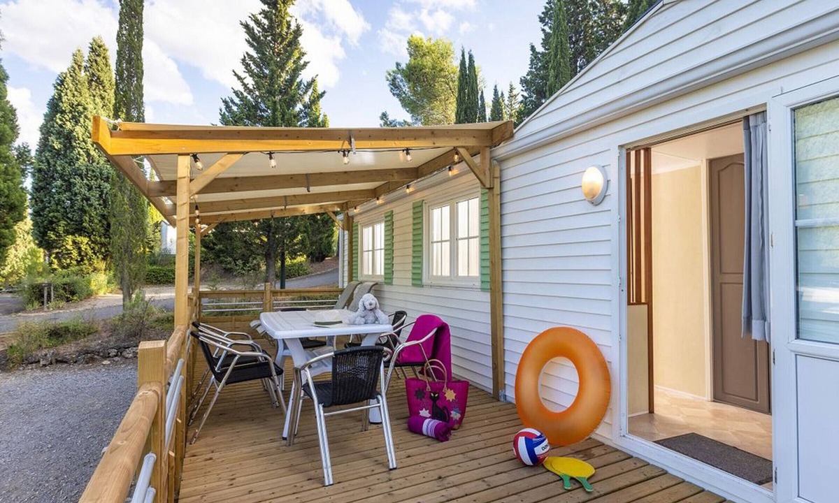 Lezignan-Corbieres House | Mobile home with AC - 6 guests