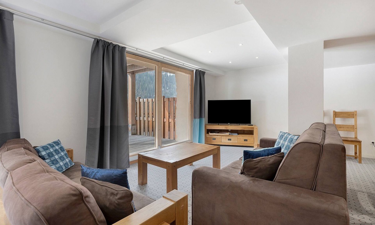 Nancroit Apartment | Montchavin Apartment: Mountain View, Private Terrace & Wi-Fi