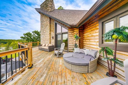 Ottawa House | Ottawa Cabin: Hot Tub, Wraparound Deck, Games