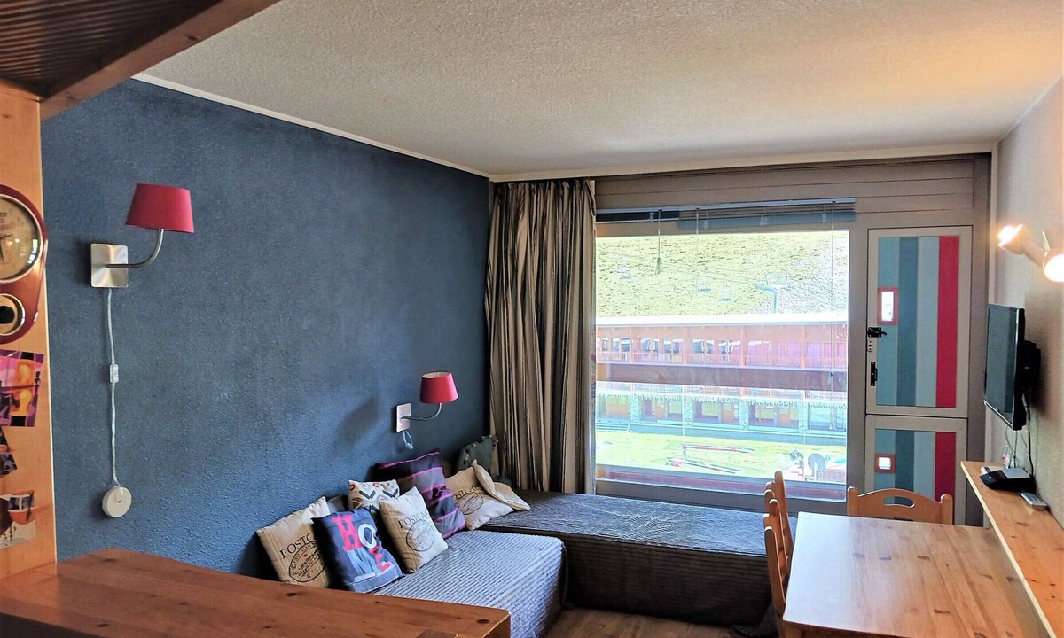 Arc-2000 Apartment | Ski-in studio in Arc 2000, pets allowed, for 4 pers.