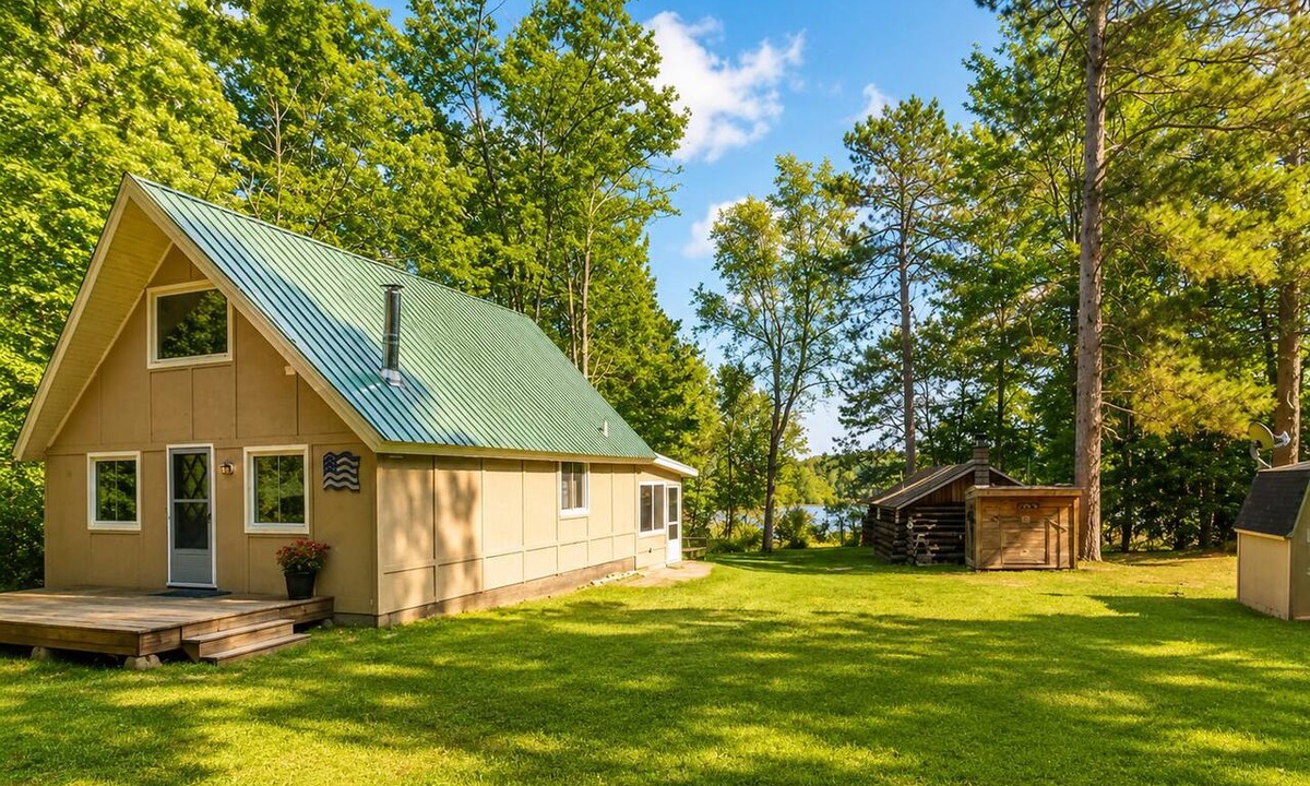 Manton Cottage | Unique A-Frame w/Bonus Cabin Near Lake Missaukee
