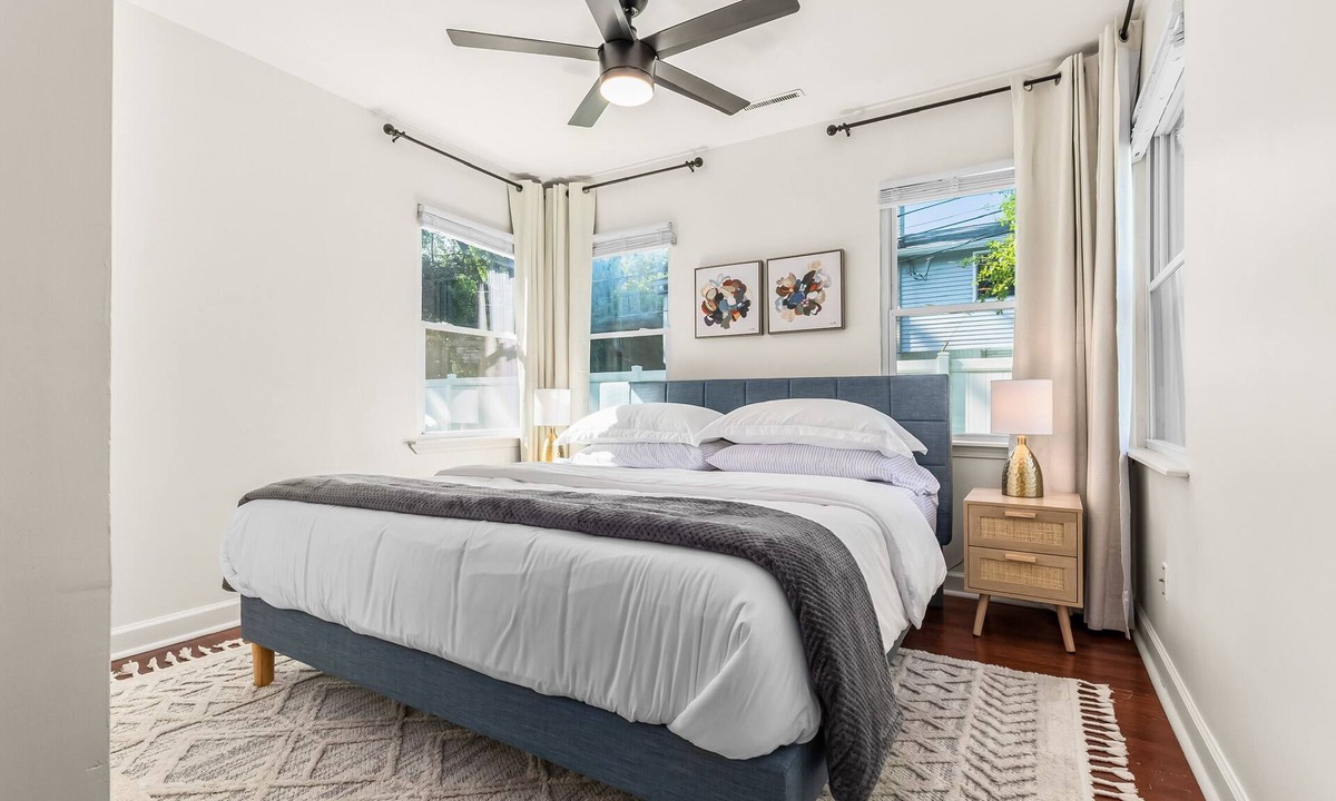 Plymouth House | Updated and Stylish 2BR Home with King Bed <1 mile to Downtown Plymouth!