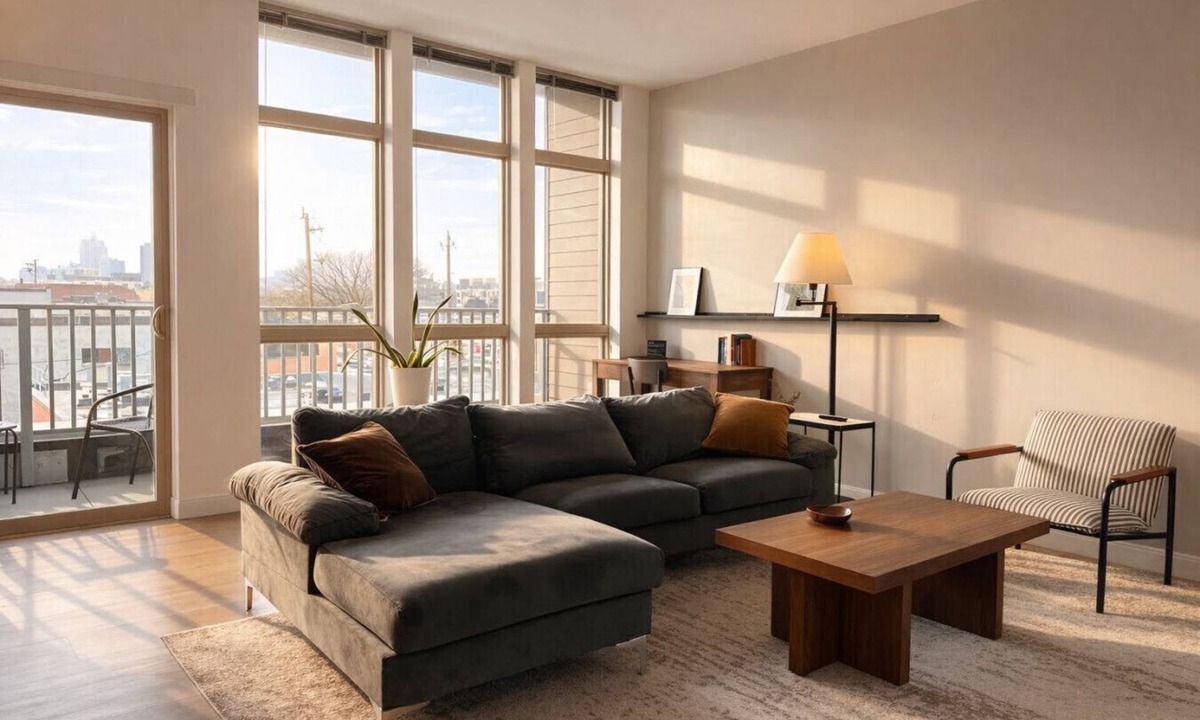 Fifth Ward Apartment | Walker`s Point Apt with Gym and Balcony | Sleeps 4-5