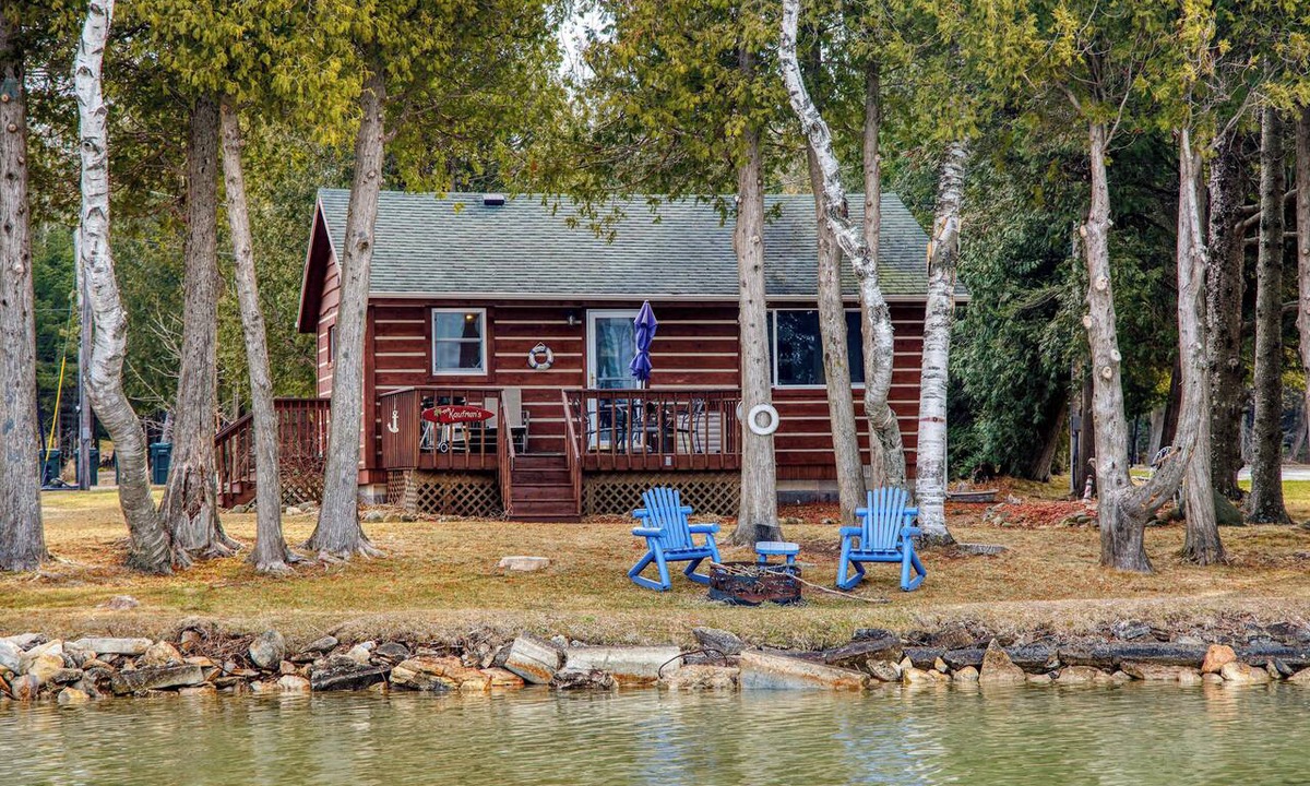 Sturgeon Bay Cottage | Waterfront Cabin on Clark Lake - Latitude Adjustment