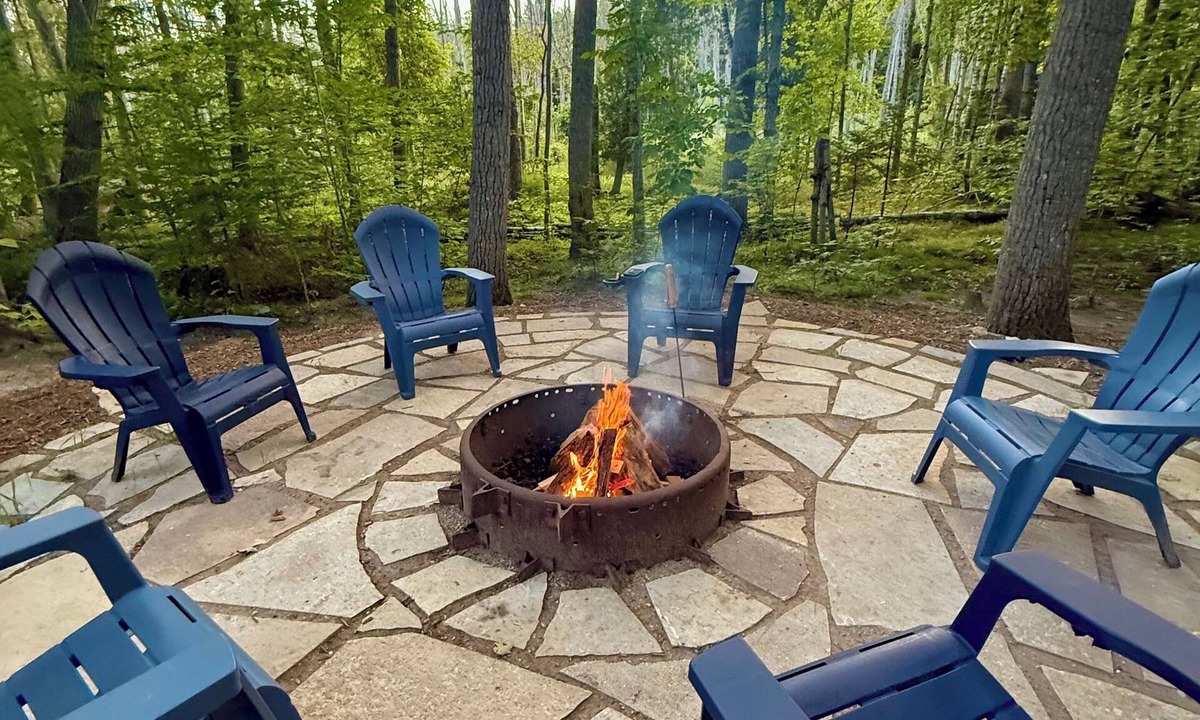 Gills Rock Cottage | Wooded cottage w/large screened porch & fire pit. Comfort and Nature combined.
