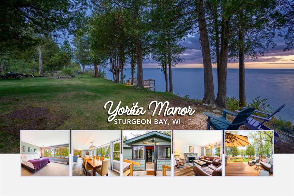Little Sturgeon House | Yorita Manor- Lakefront Escape, Fire Pit, Pets & Scenic Views