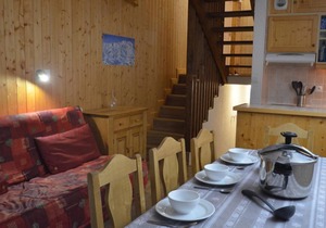 150m from shops, 6th floor, balcony, tv, 55m², Les Menuires