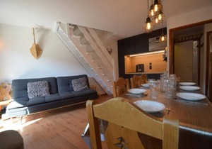 5th floor, tv, ski locker, 60m², Les Menuires