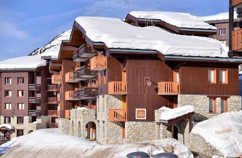 Belle Plagne Apartment | 100m from resort center, 1st floor, balcony, tv, 23m², La Plagne