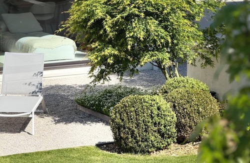 Perrignier Apartment | 130 m², hammam, garden: warm & inspiring. Certified 4-star tourist accommodation