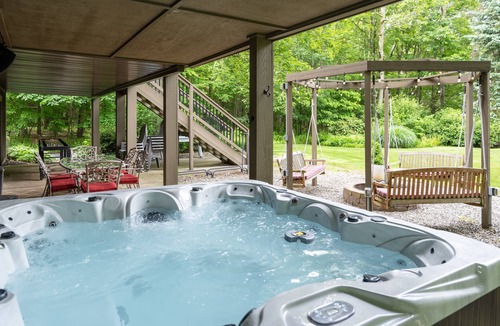 West Olive House | 15-Acre Private Resort | Pool, Sauna, Hot Tub, Sleeps 17