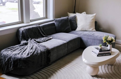 Irving Park East Apartment | 2BR Fitness Pad Private Gym Sleeps 7