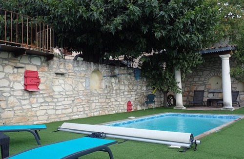 Ruoms Apartment | 3* self-contained apartment with private pool in the heart of a thousand olive trees.