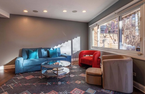 Mid-North District House | 3-Story Townhome, Free Parking, Private Patio, Washer-Dryer