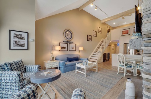 Charlevoix Condo | 344 Edgewater | Lake Charlevoix Views | Downtown Chx | Pool, Hot Tub, Sauna