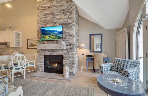 Charlevoix Condo | 344 Edgewater | Lake Charlevoix Views | Downtown Chx | Pool, Hot Tub, Sauna