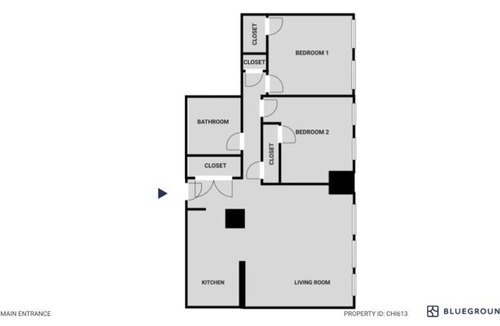 Illinois Medical District Apartment | Amazing Medical District 2BR w/ Gym & W/D, 1 block to L, by Blueground