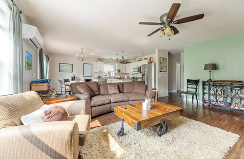 Interlochen House | Blissful Betsie - Private Hot Tub and Pet Friendly Fenced Yard in Interlochen