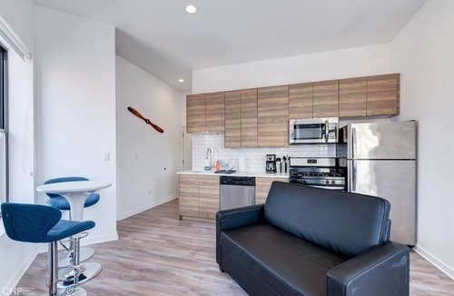 River West Apartment | Cabin 201 by 747 Lofts