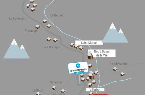 Villarabout Apartment | Chalet Confort 4 Ch, 3 SDB, Proche 3 Vallées, Wifi Gratuit - FR-1-452-58