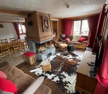 Les Varcins Ski Chalet | Chalet licorne 12 personnes à 3 min des pistes st martin de Belleville 3 vallées