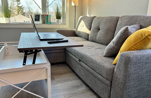 Wauwatosa House | Charming 2-bedroom house in enjoyable Milwaukee neighborhood with AC, WiFi