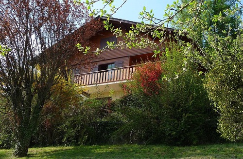 Menthon-Saint-Bernard Ski Chalet | Charming chalet with magnificent views of the castle, mountains and Lake Annecy.