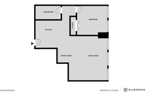 Illinois Medical District Apartment | Charming Medical District 1BR w/ Gym + W/D, 1 block to L, by Blueground