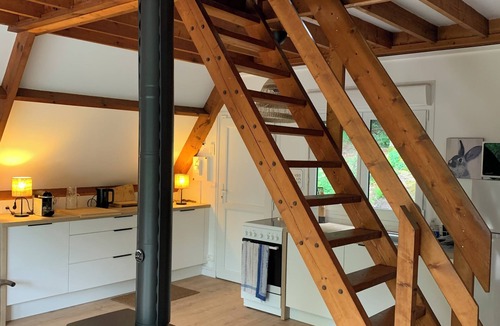 Kerlaz Ski Chalet | Chic cabin spirit in the forest 10 minutes from the beach