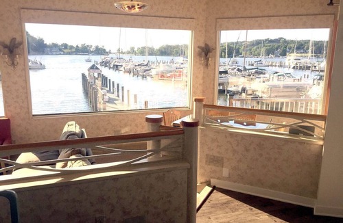 Macatawa House | Chic Lakefront Loft with Scenic Views at Eldean Shipyard near Macatawa, Michigan