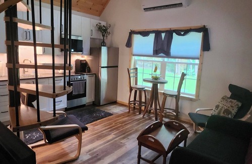 Mancelona Cabin | Chipmunk Cabin - a cozy, intimate cabin in the woods of northwest Michigan