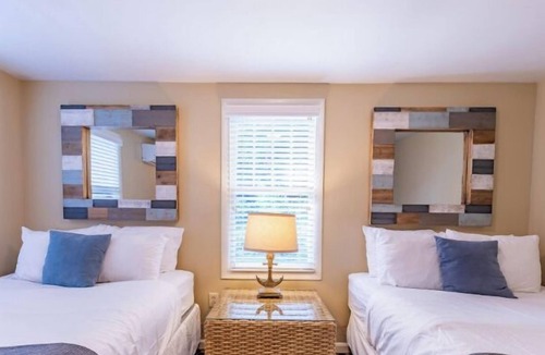 Whitehall Resort | Cottage E - Handicap accessible entrance ramp. 2 bedrooms