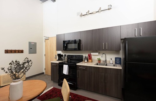 Westown Apartment | Cream City Industrial Loft Near Fiserv with Parking | Suite 1 | Sleeps 8