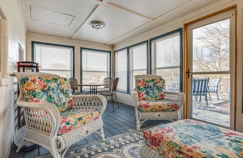 Monticello Apartment | Deck & Views: Waterfront Monticello Studio