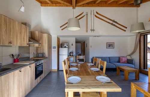 Les Gets Apartment | Duplex in Les Gets City center - 8 persons, 3 bedrooms - close to the slopes