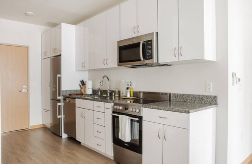 Lower East Side Apartment | East Side 1BR Near Brady St and Fiserv with Balcony | Sleeps 4