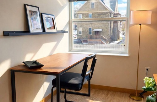 Lower East Side Apartment | East Side 1BR Near Brady St and Fiserv with Balcony | Sleeps 4